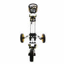 iCart ONE 3-Wheel Push/Pull Trolley - Black/White/Yellow