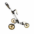 iCart ONE 3-Wheel Push/Pull Trolley - Black/White/Yellow