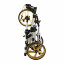 iCart ONE 3-Wheel Push/Pull Trolley - Black/White/Yellow