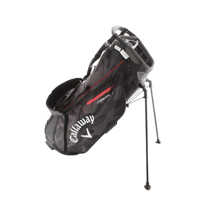 Callaway Fairway 14 Stand Bag - Graphite/DesertCamo/Red