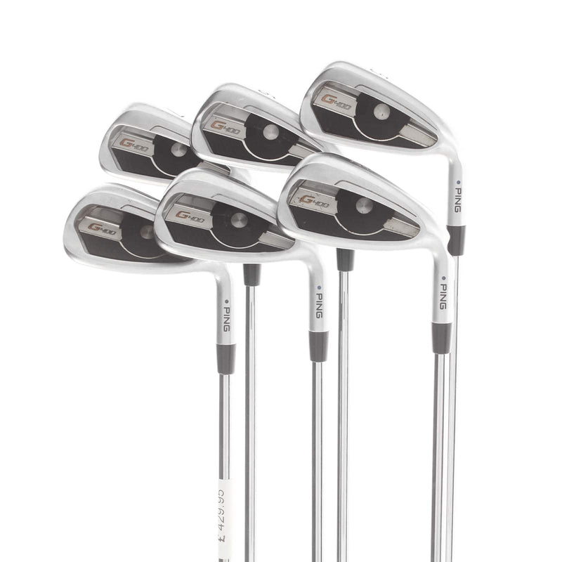 Ping G400 Steel Mens Right Hand Irons 5-PW Blue Dot Stiff - AWT 2.0