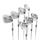 Ping I210 Steel Mens Right Hand Irons 4-PW Red Dot Regular - PING AWT 2.0