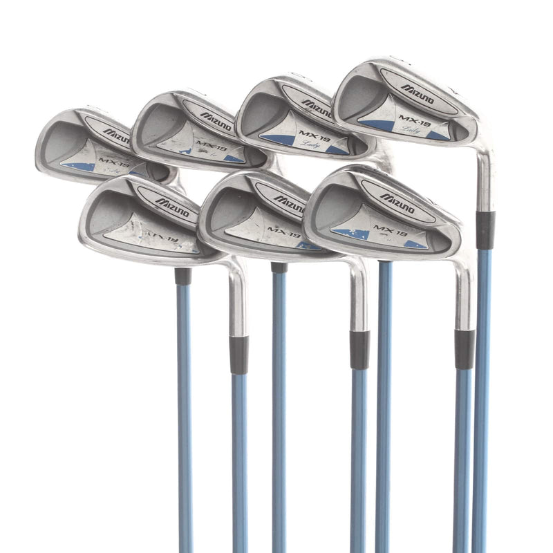 Mizuno MX18 Graphite Ladies Right Hand Irons 5-SW Ladies - EXsar IS2