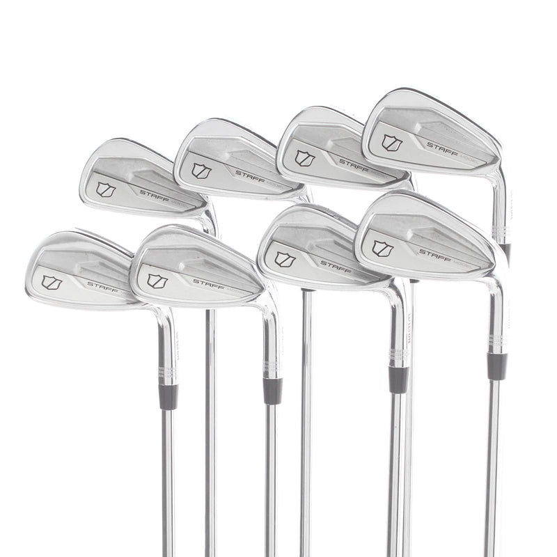 Wilson Model CB Steel Mens Right Hand Irons 4-GW Extra Stiff - Tour 130 X