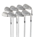 AGX Golf Tour model TCI Steel Mens Right Hand Irons 3-PW Stiff - N/A