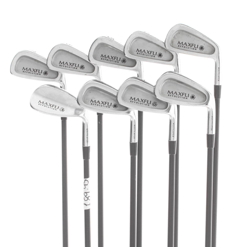 Maxfli Revolution Graphite Mens Right Hand Irons 3-SW Regular - Ei-70