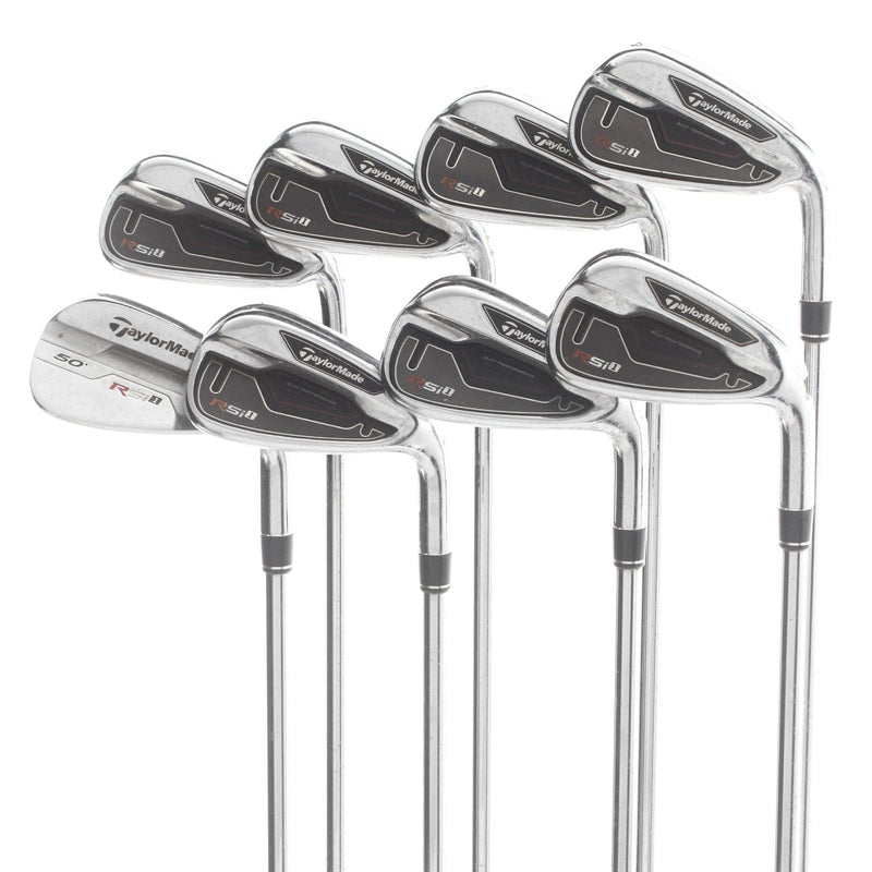 TaylorMade RSI 1 Steel Mens Right Hand Irons 4-GW Regular - Reax