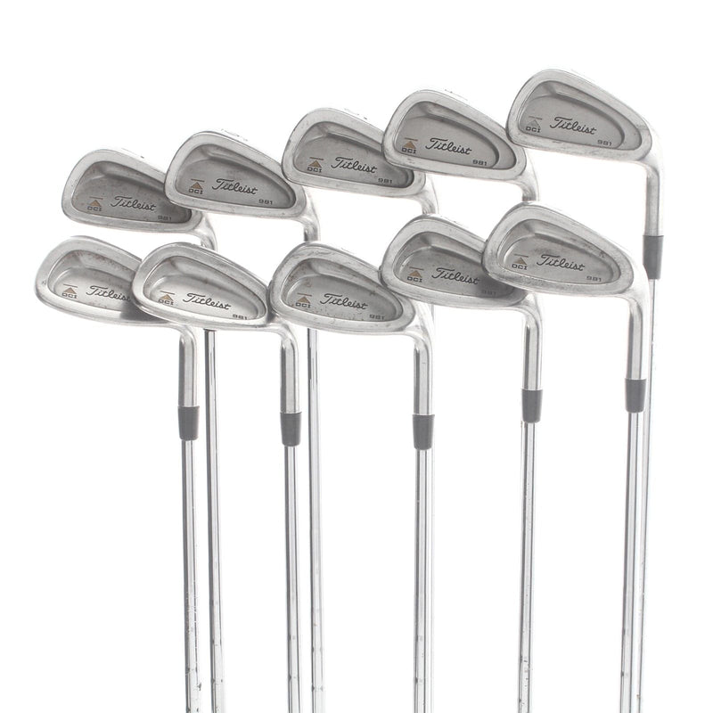 Titleist DCI 981 Steel Mens Right Hand Irons 3-LW Stiff - Dynamic Gold Plus S300