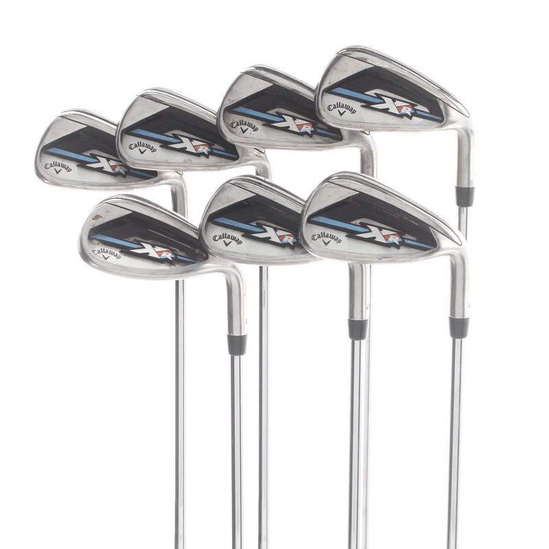 Callaway XR 0S Steel Mens Right Hand Irons 5-SW Regular - true temper Speedstep