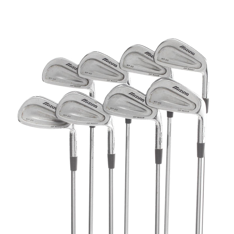 Mizuno MP-60 Steel Mens Right Hand Irons 3-PW Regular - Dynamic Gold