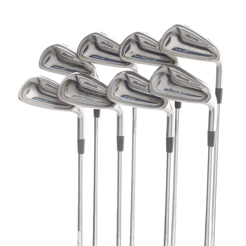 Mizuno MX100 Steel Mens Right Hand Irons 4-SW Regular - MX lite