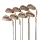 Ping Eye 2 Berylium Copper Graphite Mens Right Hand Irons 3-PW Orange Dot 2* Flat Regular - SLK Titan