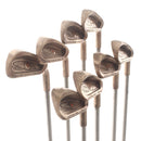 Ping Eye 2 Berylium Copper Graphite Mens Right Hand Irons 3-PW Orange Dot 2* Flat Regular - SLK Titan