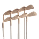 Ping Eye 2 Berylium Copper Graphite Mens Right Hand Irons 3-PW Orange Dot 2* Flat Regular - SLK Titan