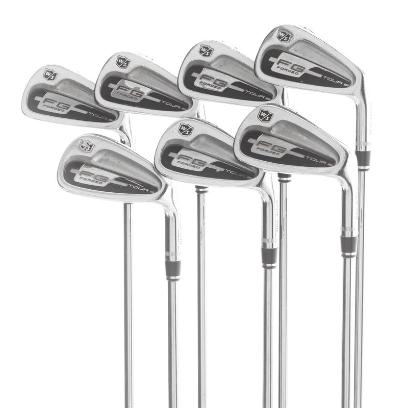 Wilson FG Forged Steel Mens Right Hand Irons 4-PW Stiff - True Temper S300
