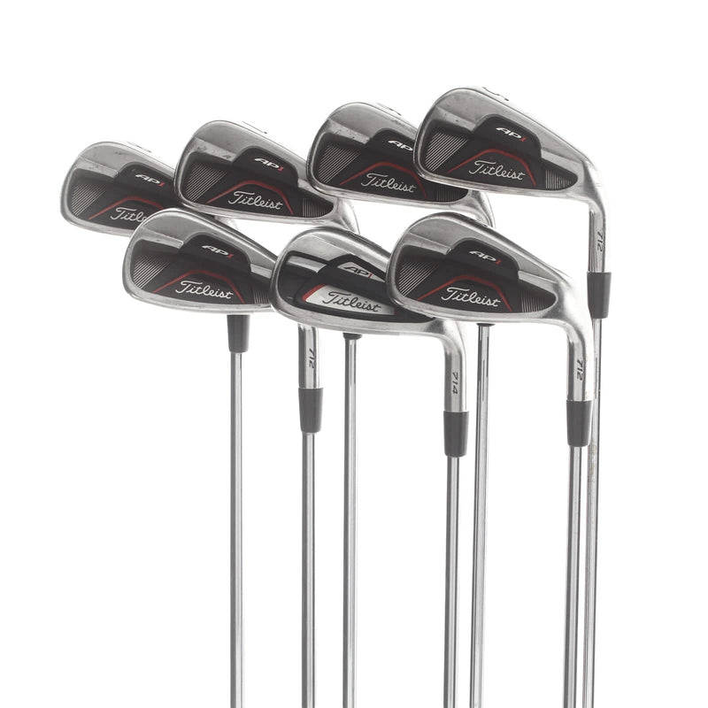 Titleist 712 AP1 Steel Mens Right Hand Irons 5-GW Regular - True Temper XP 95