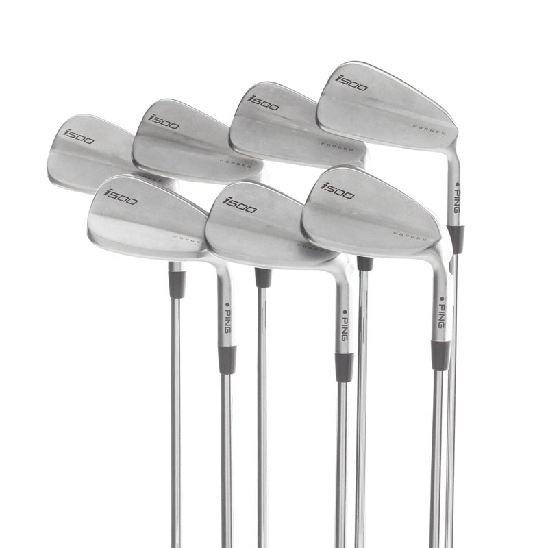 Ping i500 Steel Mens Right Hand Irons 5-GW Black Dot Stiff - Dynamic Gold s300