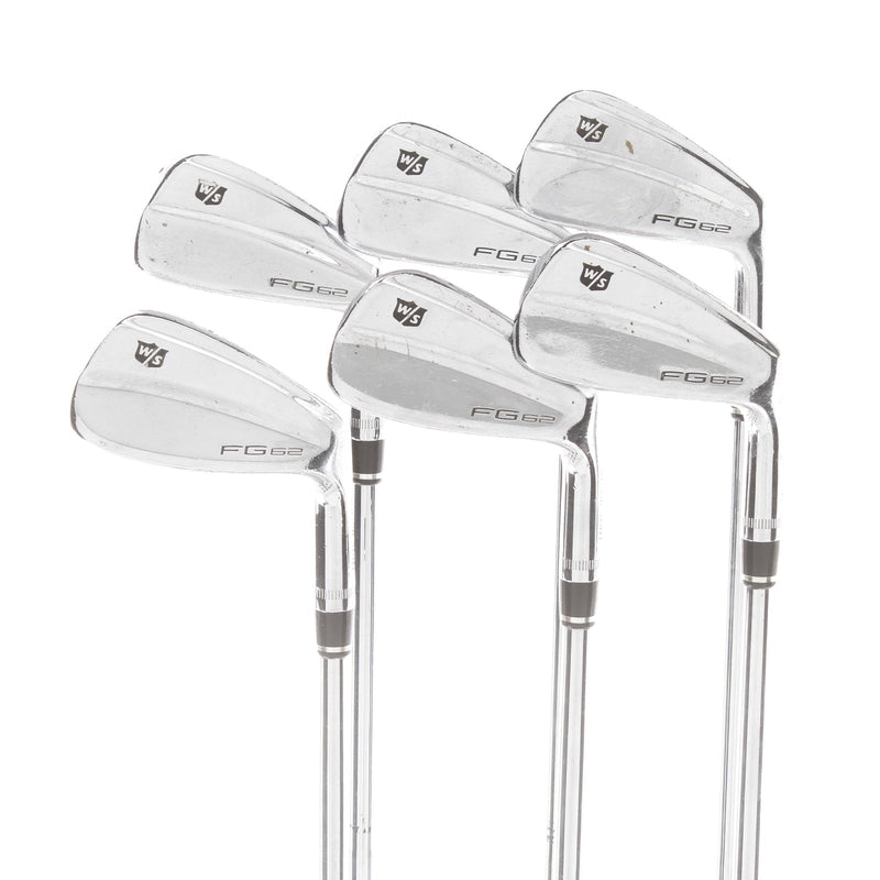 Wilson FG62 Steel Mens Right Hand Irons 5-PW Extra Stiff - dynamic gold