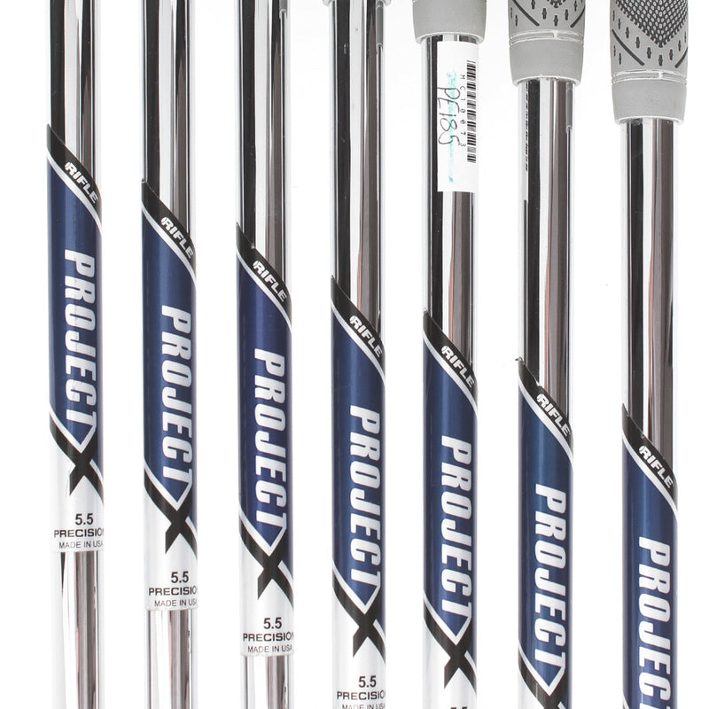 Mizuno MP-25 Steel Mens Right Hand Irons 4-PW Regular - Rifle Project X