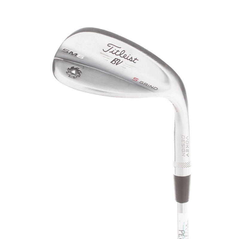 Titleist SM6 Steel Mens Right Hand Lob Wedge 58* 10 Bounce S Grind Wedge - Vokey Wedge