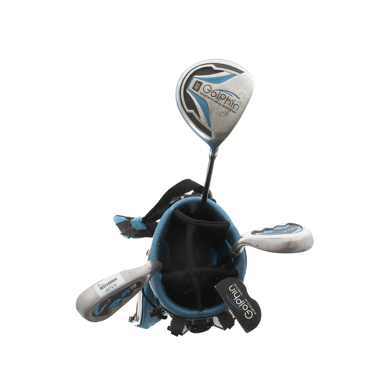 GolPhin 5 Piece 7-8 Graphite Junior Right Hand Package Set Junior - GolPhin Blue