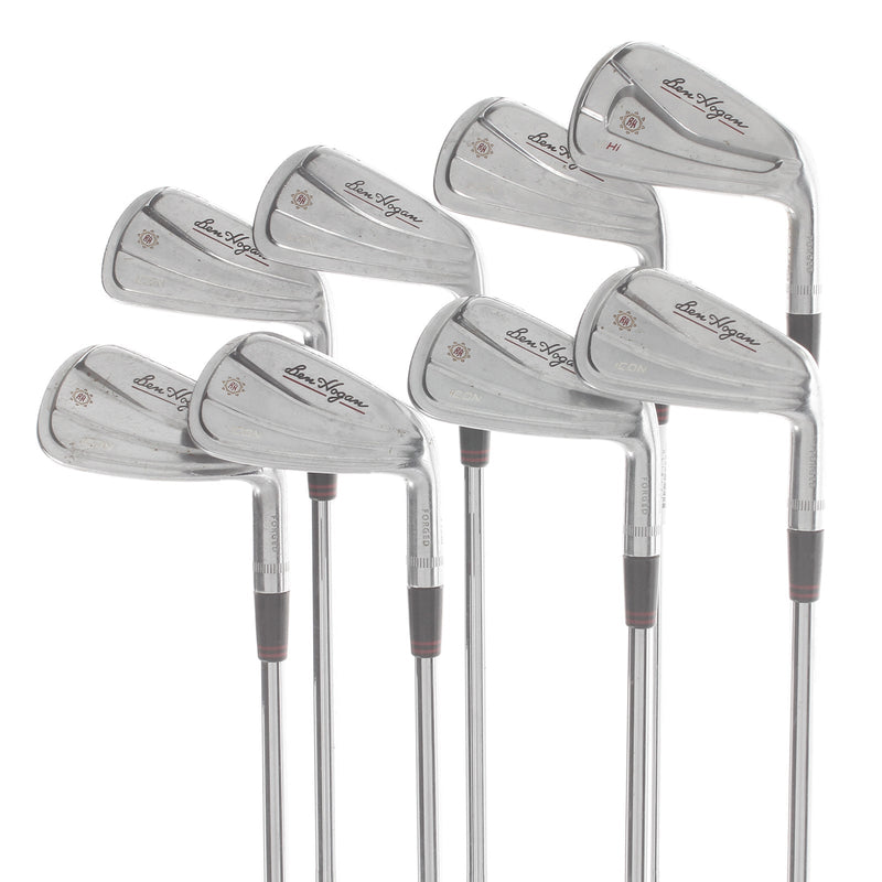 Ben Hogan Icon Steel Mens Right Hand Irons 3-PW Regular - KBS Tour 90