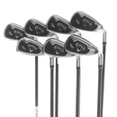 Callaway Fusion Wide Sole Graphite Mens Right Hand Irons 5-SW Regular - Callaway 75 G Mid