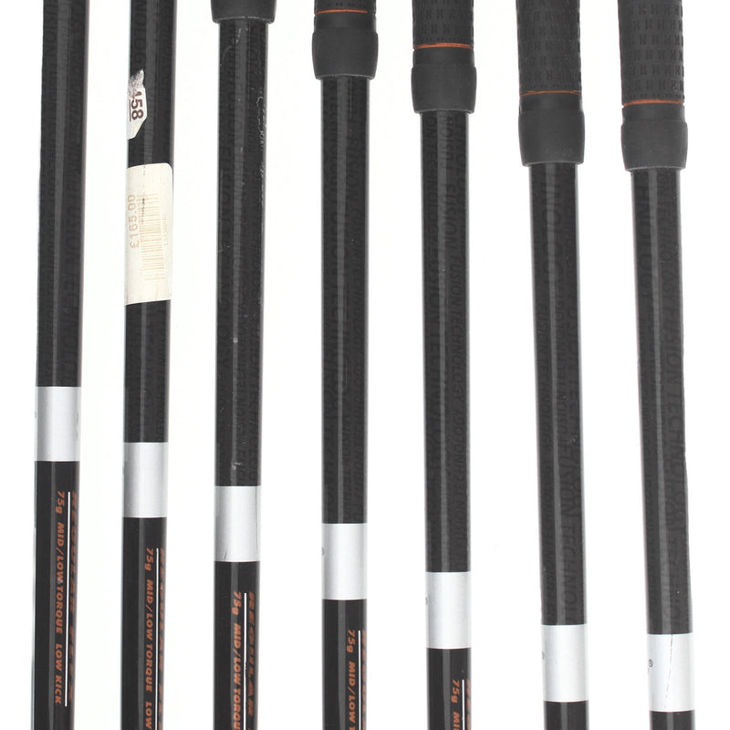 Callaway Fusion Wide Sole Graphite Mens Right Hand Irons 5-SW Regular - Callaway 75 G Mid