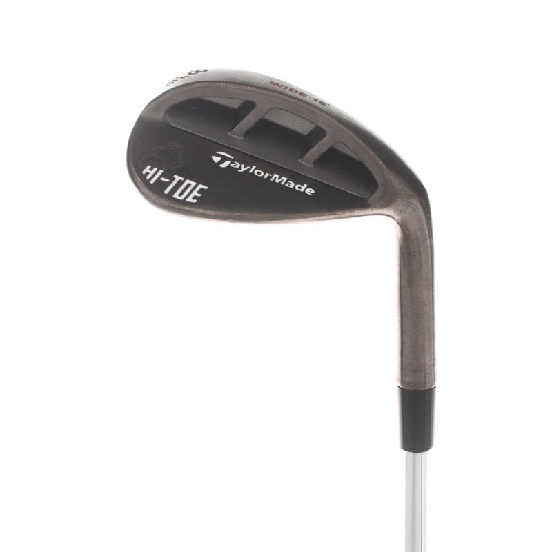 TaylorMade HI-Toe Steel Mens Right Hand Lob Wedge 58* 14 Bounce Wide Grind Wedge - KBS Hi-Rev 115