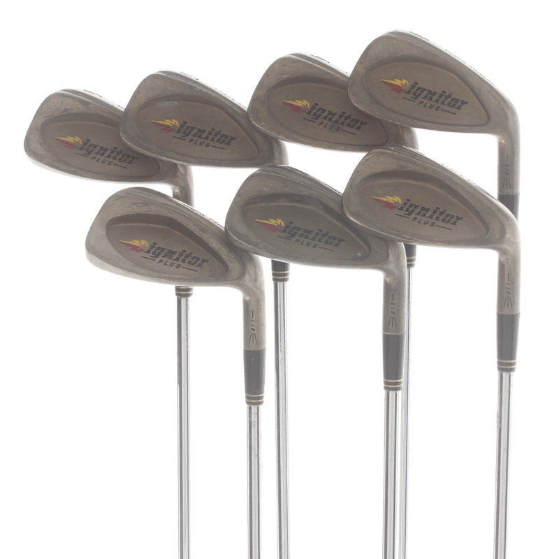 Gary Player Ignitor Plus Steel Mens Right Hand Irons 3-PW Standard Regular - Gary Player Standard