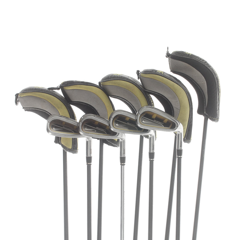 Nike SasQuatch Graphite Mens Right Hand Irons 3-SW Senior - Diamana s+