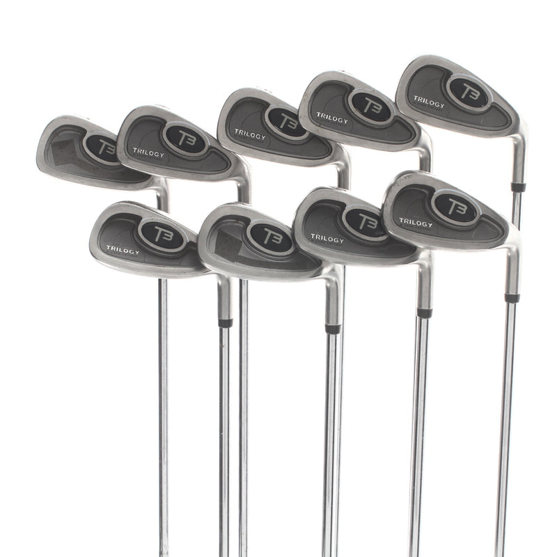 Champ T-3 Steel Mens Right Hand Irons 4-SW Regular - Trilogy T-3