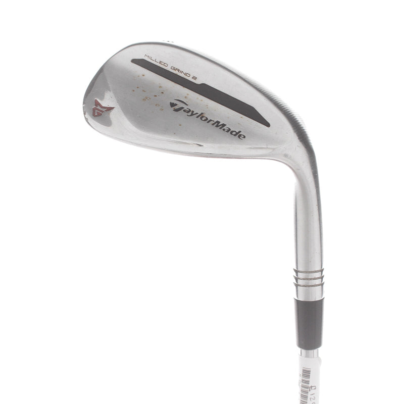 TaylorMade Milled Grind 2 Steel Mens Right Hand Lob Wedge 58* 11 Bounce S Grind Wedge - N.SPro