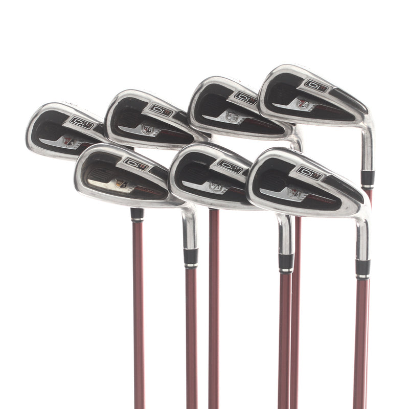 Wilson Di11 Graphite Mens Right Hand Irons 6-GW Senior - Tip Control