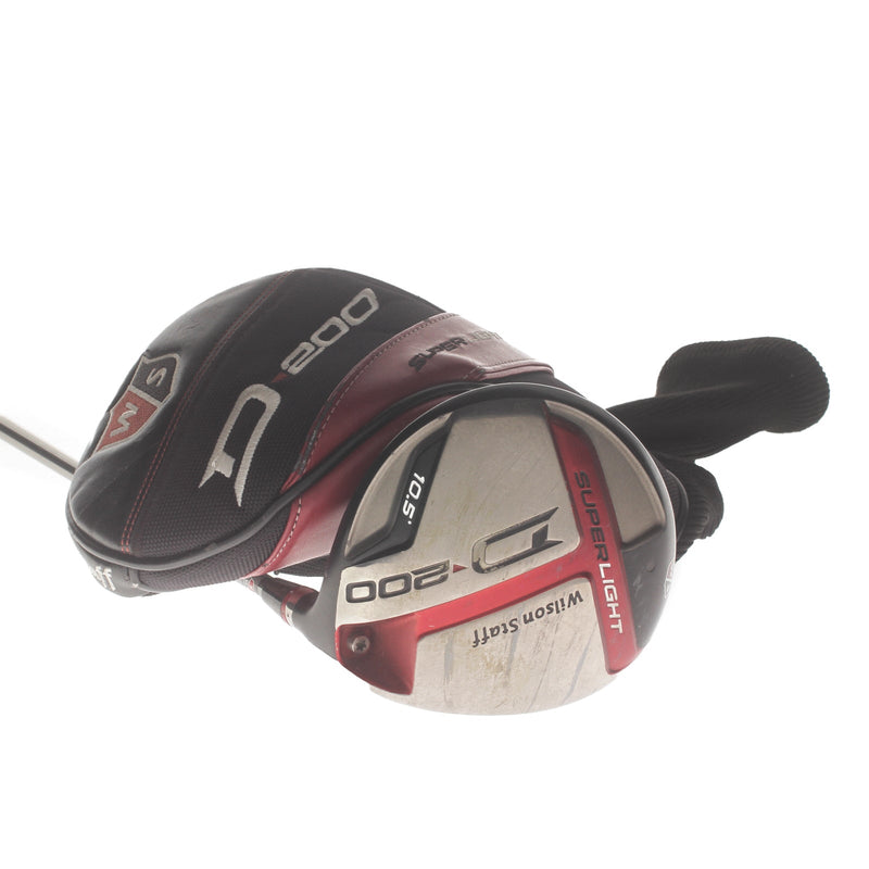 Wilson D200 Graphite Mens Right Hand Driver 10.5* Regular - Elements Chrome