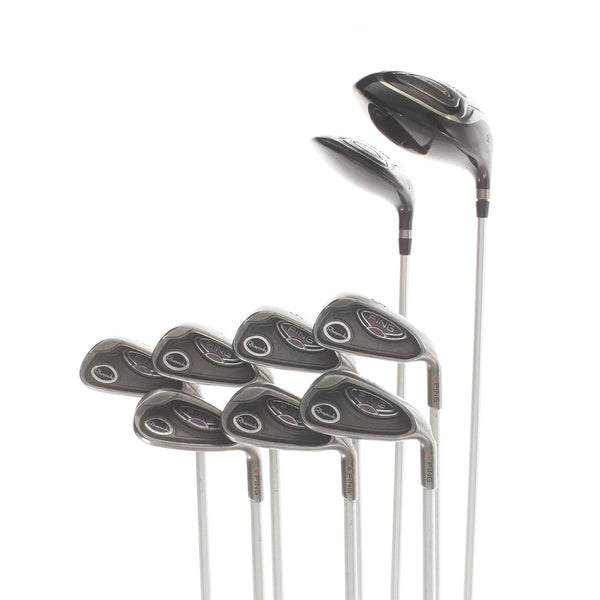 Ping Rhapsody Graphite Ladies Right Hand Clubs Set Orange Dot Ladies - Ping ULT129
