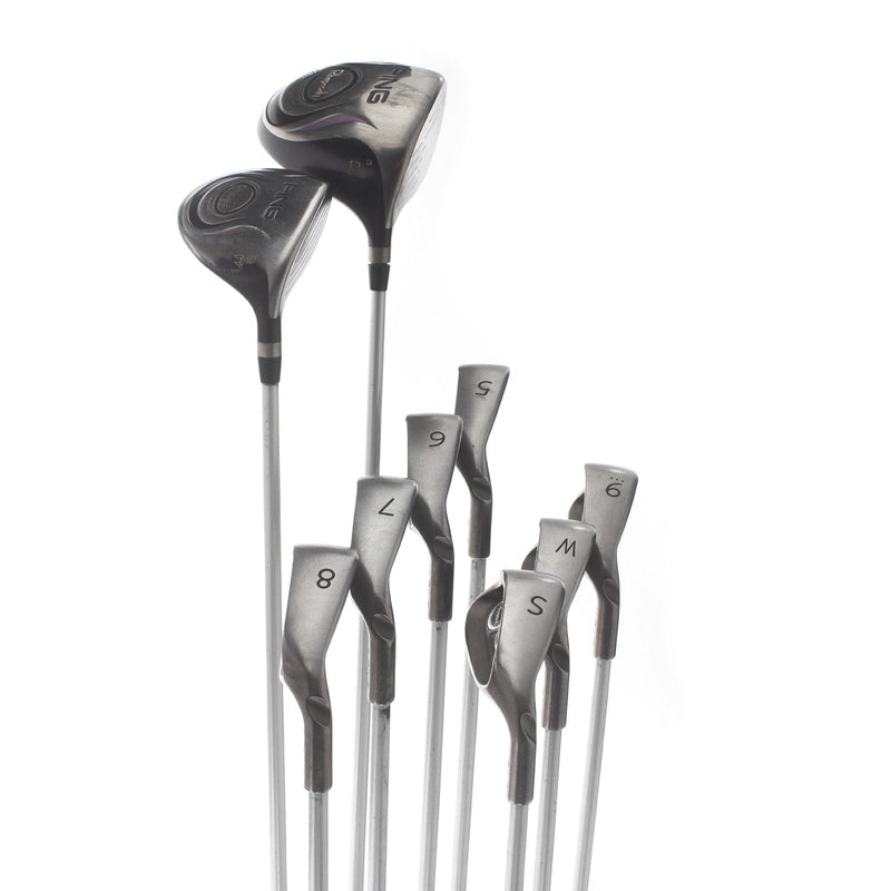 Ping Rhapsody Graphite Ladies Right Hand Clubs Set Orange Dot Ladies - Ping ULT129