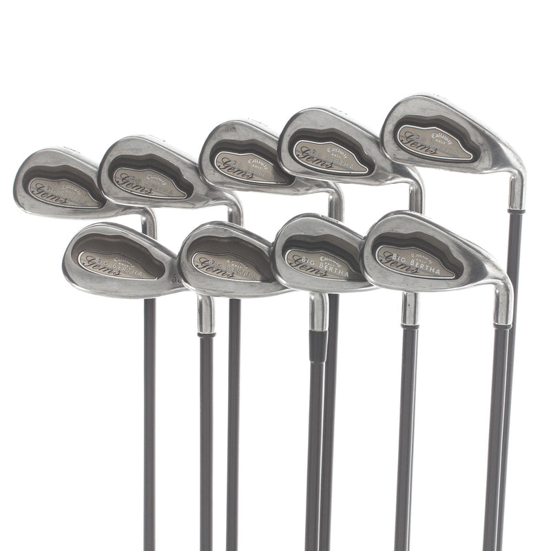 Callaway Big Bertha Graphite Ladies Right Hand Irons 4-GW Ladies - Big Bertha Gems 65