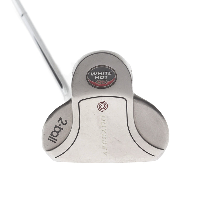 Odyssey White Hot 2 ball Mens Right Hand Putter 35" Mallet Odyssey - Odyssey Pistol