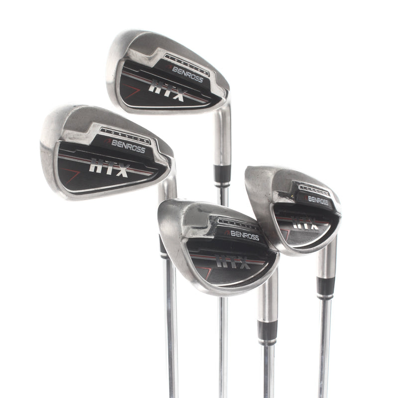 Benross HTX Steel Mens Right Hand Irons 5, 7, PW, SW Regular - KBS Tour 90G
