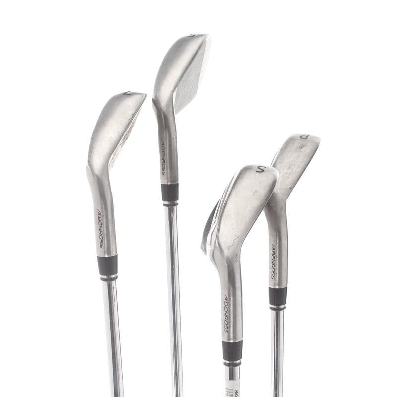 Benross HTX Steel Mens Right Hand Irons 5, 7, PW, SW Regular - KBS Tour 90G