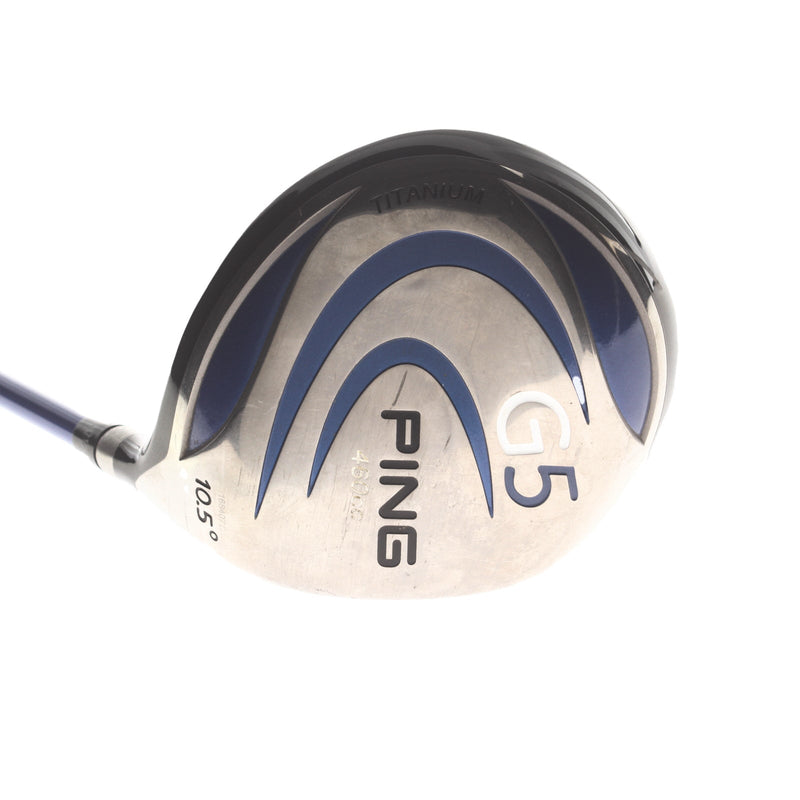 Ping G5 Graphite Mens Right Hand Driver 10.5* Regular - Grafalloy Blue 65R