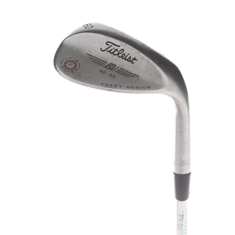 Titleist Vokey Design Steel Mens Right Hand Lob Wedge 60* Wedge - Vokey Standard