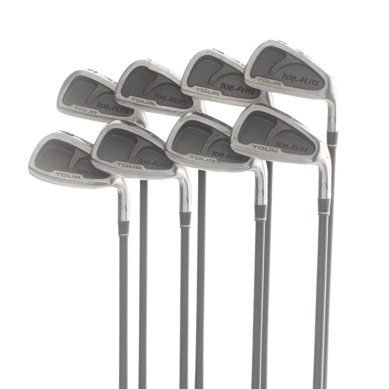 Top Flite Tour Graphite Mens Right Hand Irons 4-PW Regular - Advance Flex