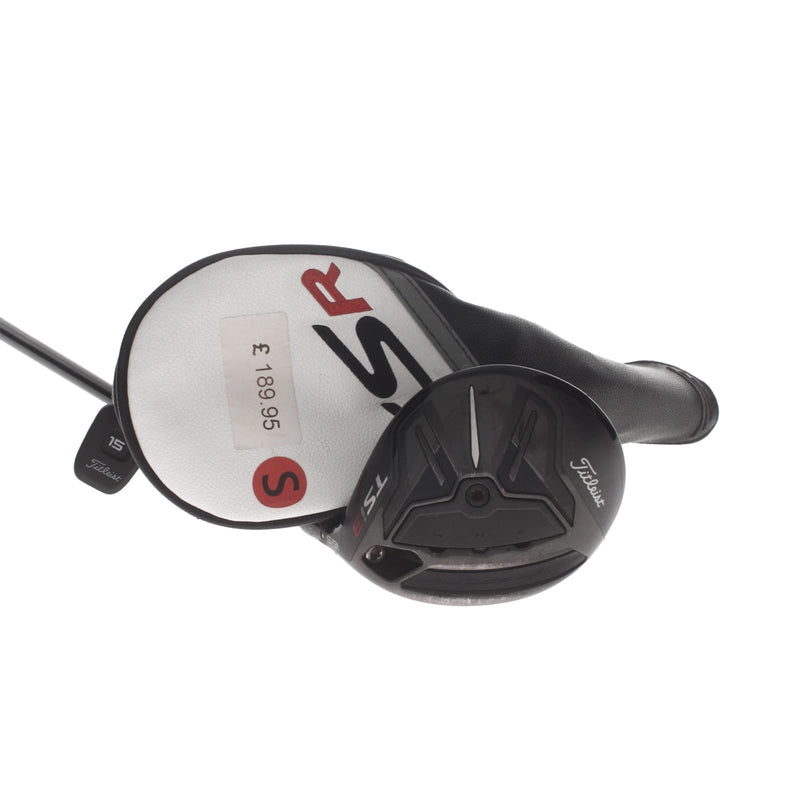 Titleist TSI3 Graphite Mens Right Hand Fairway 4 Wood 16.5* Stiff - HZRDUS BLK 6.0