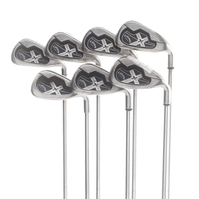 Callaway X18 Steel Mens Right Hand Irons 4-PW Regular - STEEL