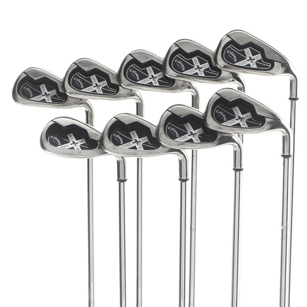Callaway X-18 Steel Mens Right Hand Irons 3-SW Regular - Callaway X