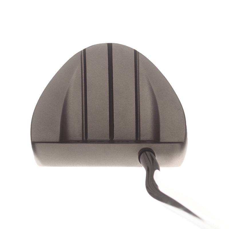 Odyssey White Hot V-Line Pro Mens Right Hand Putter 33" Mid-Mallet Stroke Lab - Superstroke Flatso 2.0 XL