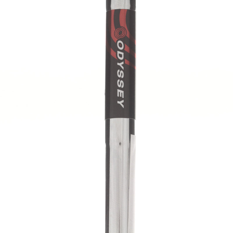 Odyssey White Hot V-Line Pro Mens Right Hand Putter 33" Mid-Mallet Stroke Lab - Superstroke Flatso 2.0 XL