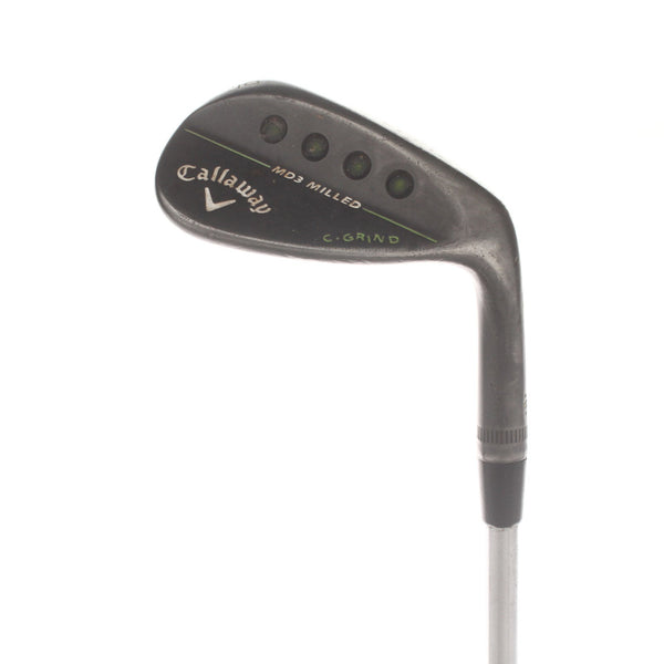 Callaway MD3 Milled Steel Mens Right Hand Lob Wedge 60* 8 Bounce C Grind Wedge - KBS Tour C-Taper